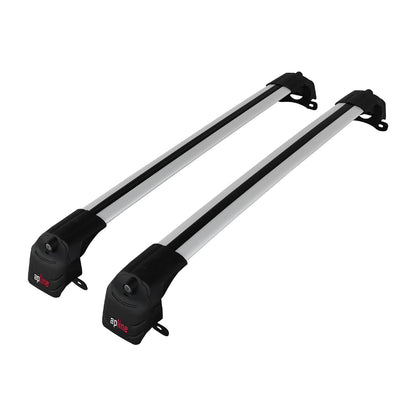 Compatible avec Honda CR-V 5 2017-2022 ACE-2 modèle Barres de Toit Railing Porte-Bagages de Voiture Gris Aluminium Barres