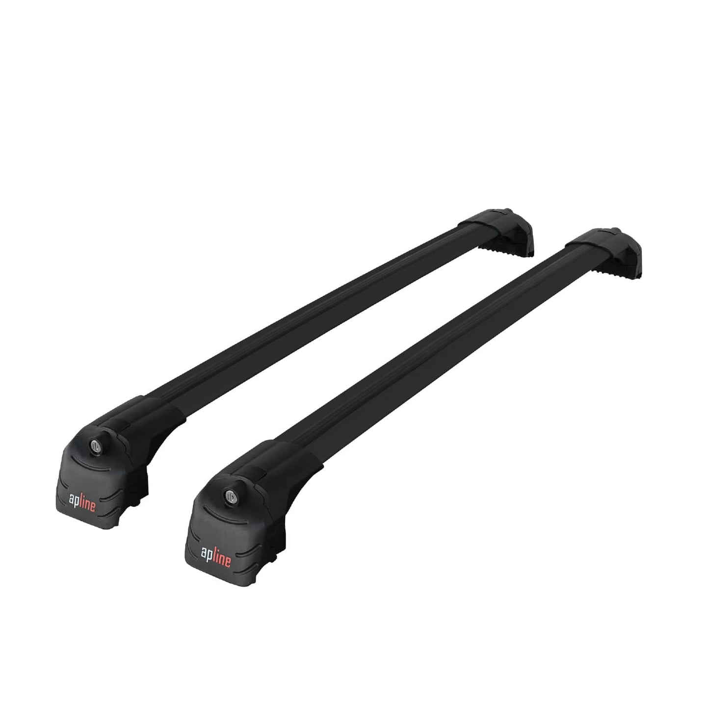 Compatible avec Q7 (4M) 2016-2025 ACE-2 Barres de Toit Railing Porte-Bagages de Voiture Noir Aluminium 2 Barres