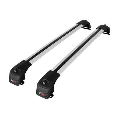 Compatible avec Honda CR-V 2 2002-2006 ACE-2 Barres de Toit Railing Porte-Bagages de Voiture Gris Aluminium 2 Barres