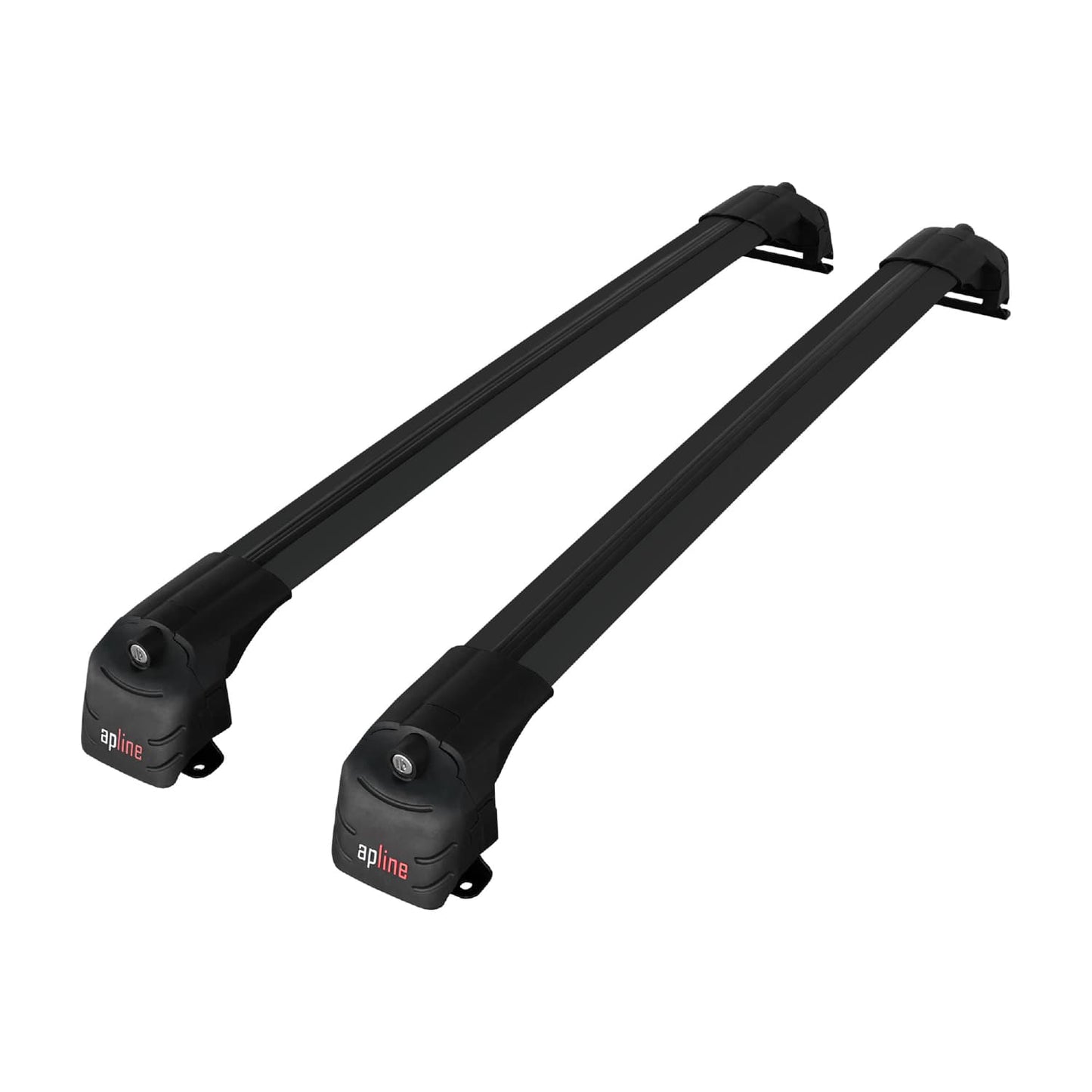 Compatible avec Honda CR-V 2 2002-2006 ACE-2 Barres de Toit Railing Porte-Bagages de Voiture Noir Aluminium 2 Barres