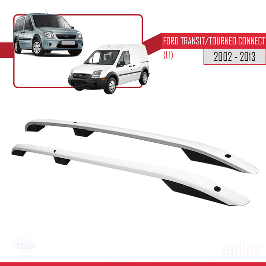 Compatibile con Ford Transit/Tourneo Connect 2002-2013 (Passo Corto L1/H1) Barre sul Tetto Portapacchi sul Tetto Grigo
