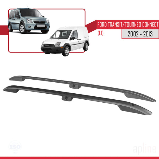 Compatibile con Ford Transit/Tourneo Connect 2002-2013 (Passo Corto L1/H1) Barre sul Tetto Portapacchi sul Tetto Nero