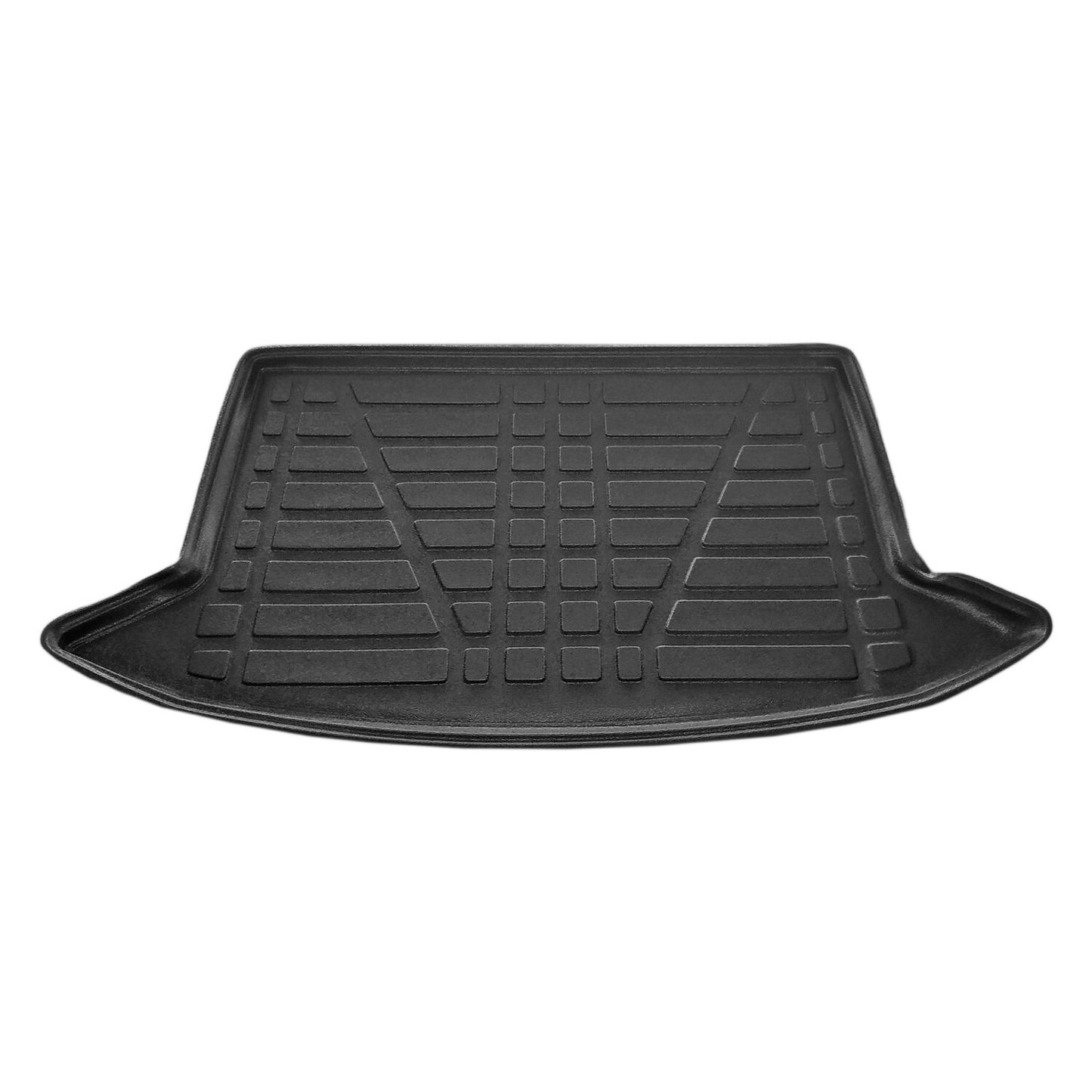 Compatible avec Hyundai Kona (OS) 2017-2022 Flexible Tapis de Coffre Plancher de Chargement Noir