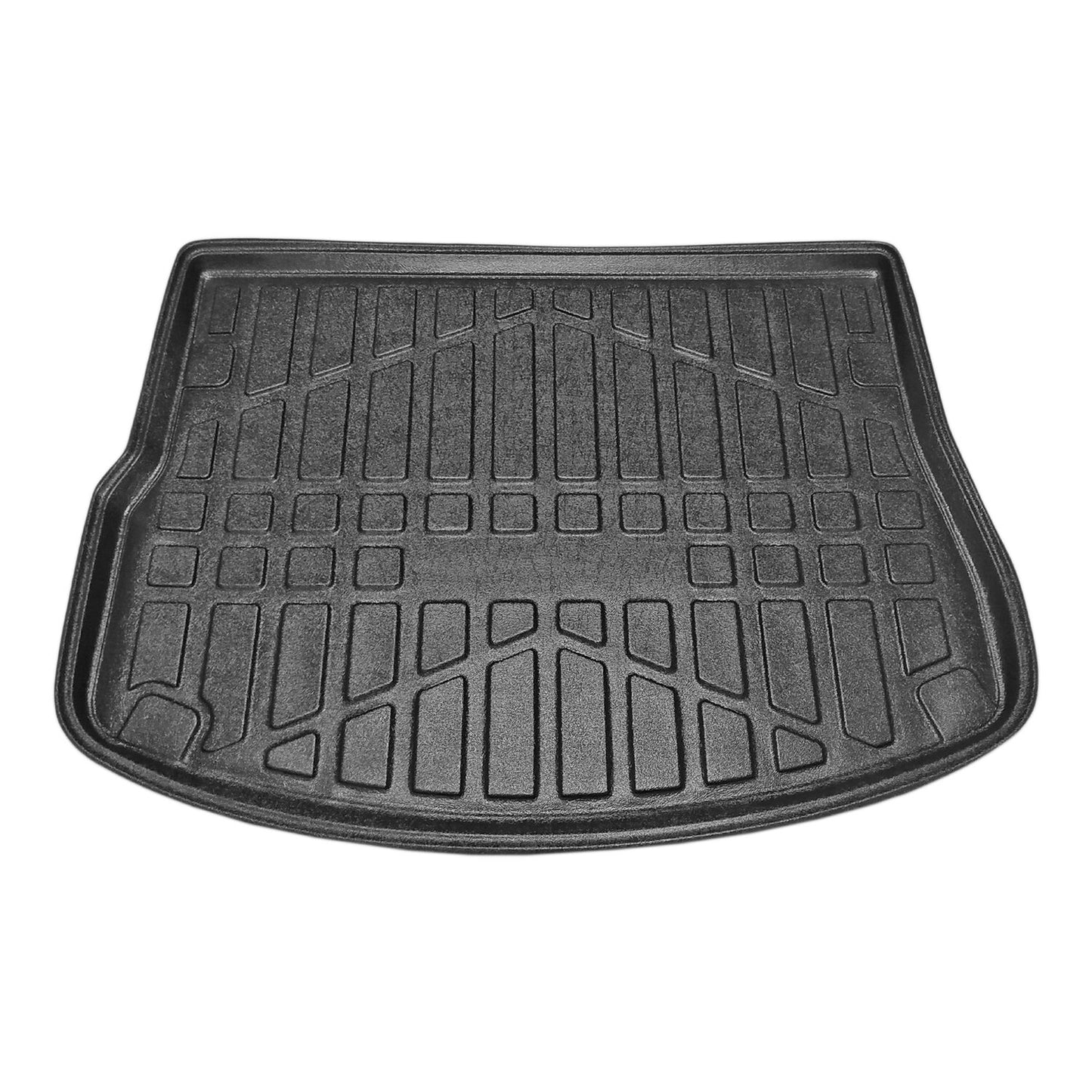 Compatible avec Land Rover Range Rover Evoque (L538) 2011-2018 Flexible Tapis de Coffre Plancher de Chargement Noir