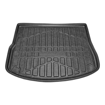 Compatible avec Land Rover Range Rover Evoque (L538) 2011-2018 Flexible Tapis de Coffre Plancher de Chargement Noir
