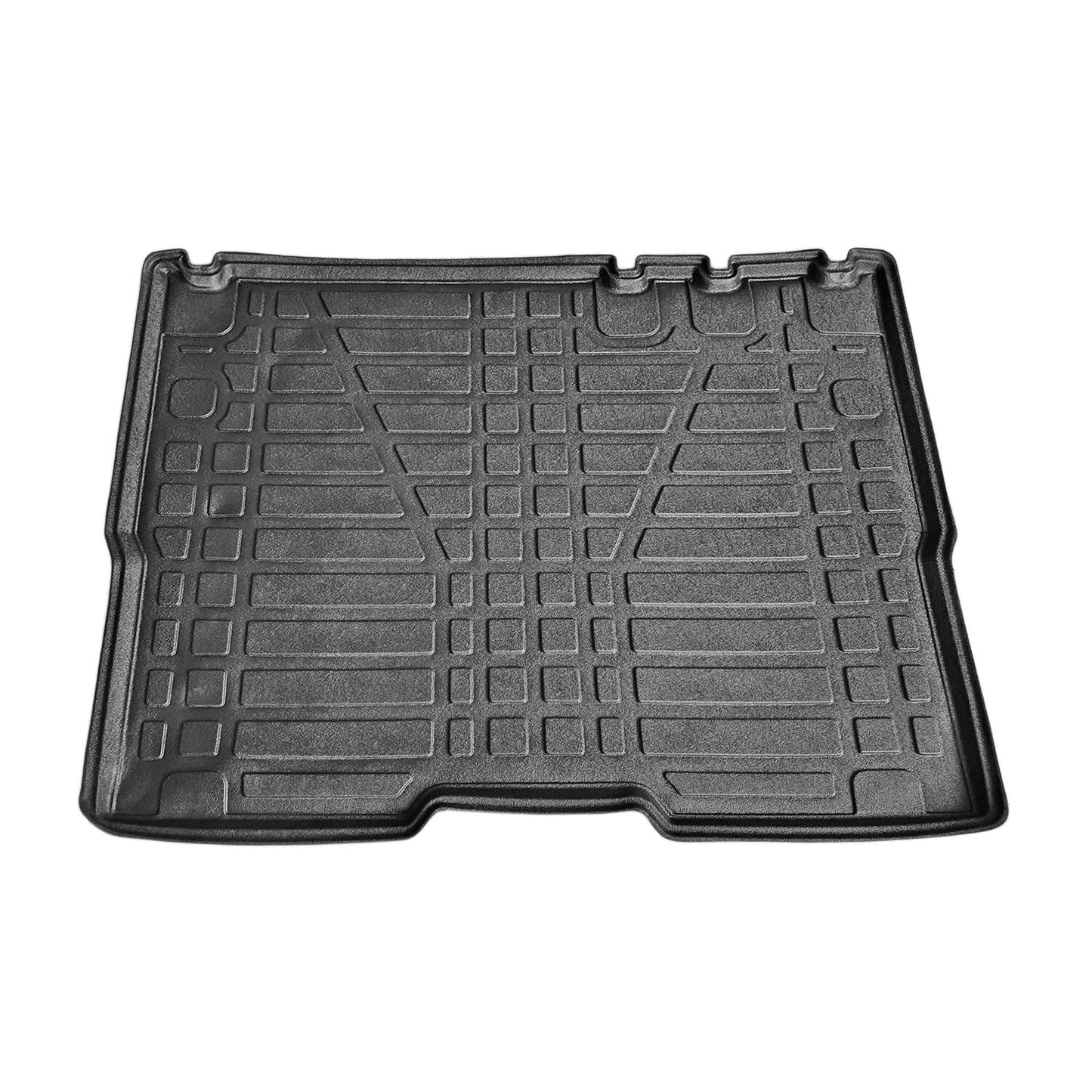 Compatible avec Peugeot Expert 3 Traveller 2017-2025 Flexible Tapis de Coffre Plancher de Chargement Noir