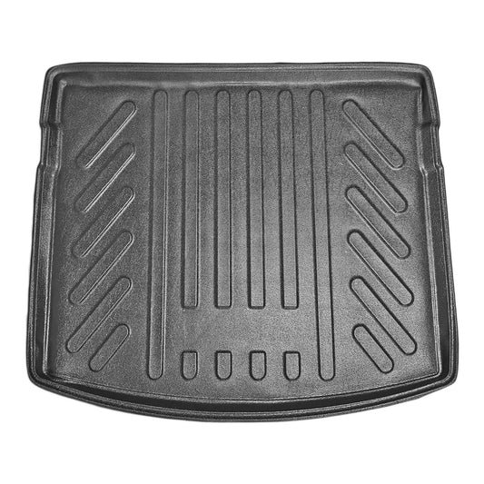 Compatible con Volvo V40 2013-2019 Flexible Tronco Alfombra De Carga Piso de Carga Bandeja Maletero Trasero Negro