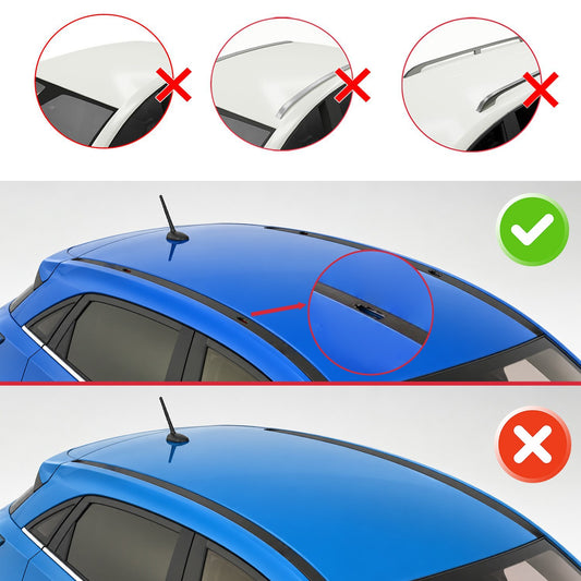 Compatible avec Mazda CX-3 (DK) 2015-2022 ACE-3 Barres de Toit Railing Porte-Bagages de Voiture Noir Aluminium 2 Barres