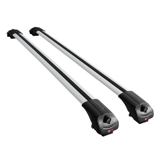 Compatible avec Peugeot Rifter 2019-2022 ACE-1 Barres de Toit Railing Porte-Bagages de Voiture Gris Aluminium 2 Barres