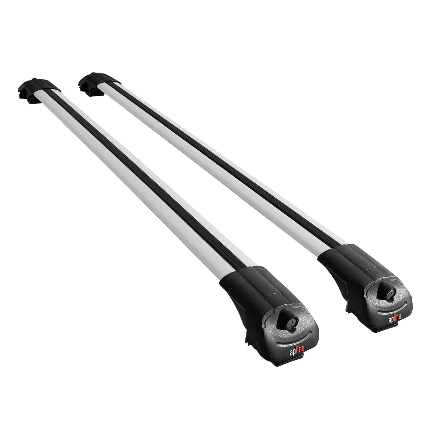 Compatible avec Kia Sportage 1997-2002 ACE-1 Barres de Toit Railing Porte-Bagages de Voiture Gris Aluminium 2 Barres