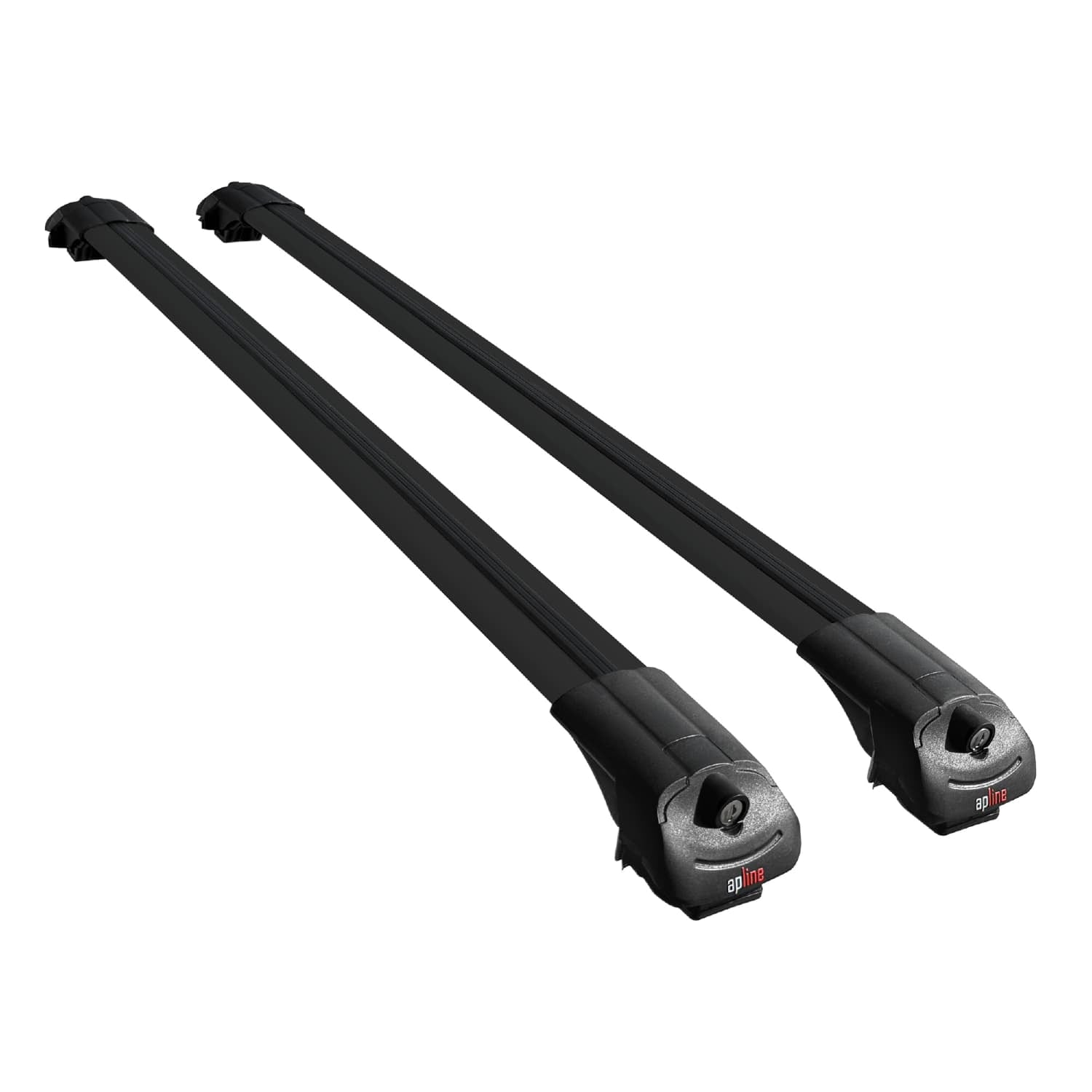 Compatible avec Ford Explorer 2006-2010 ACE-1 Barres de Toit Railing Porte-Bagages de Voiture Noir Aluminium 2 Barres