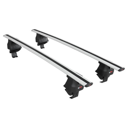 Compatible avec Kia Sportage (QL) 2016-2021 ACE-4 Barres de Toit Railing Porte-Bagages de Voiture Gris Aluminium 2 Barres