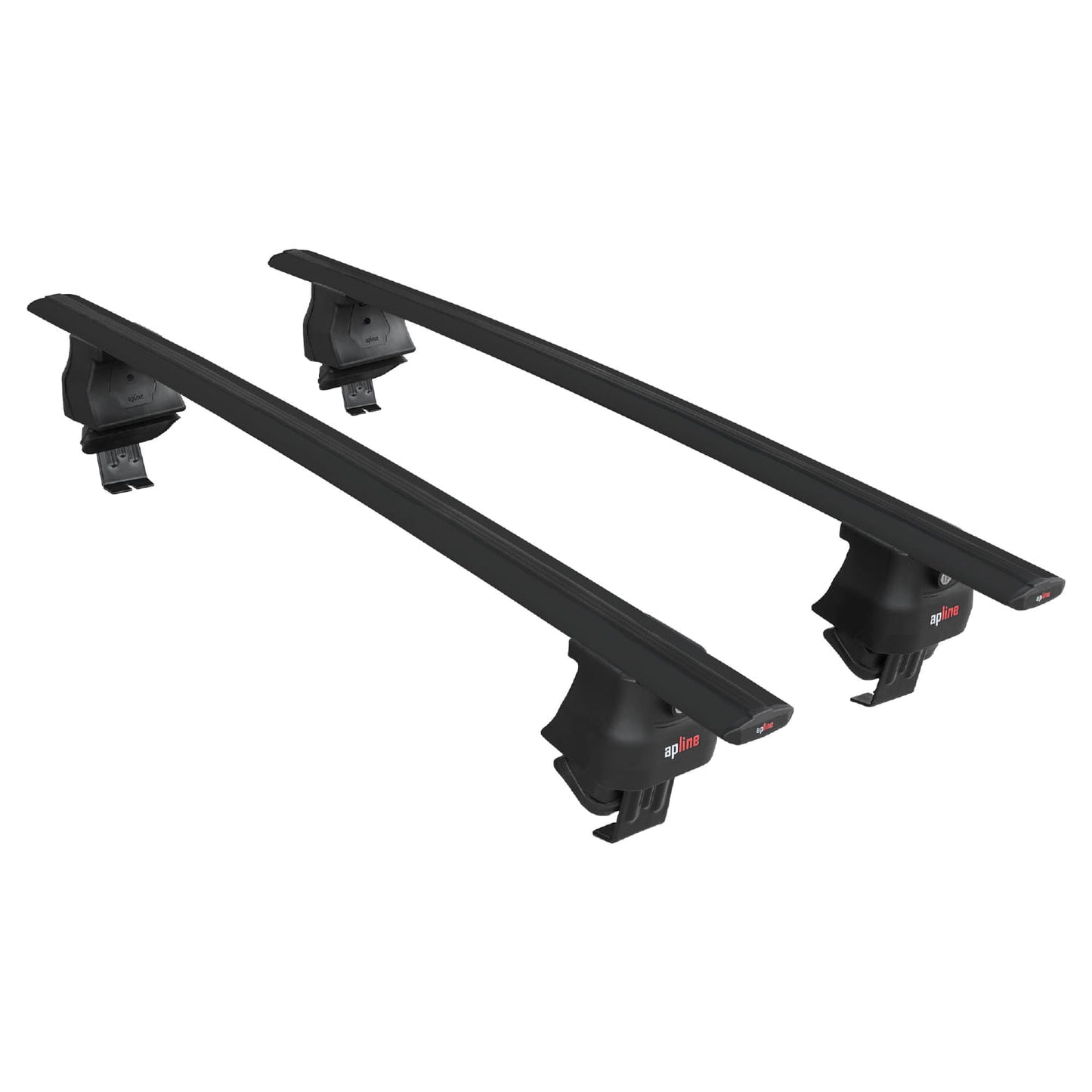 Compatible avec Lexus NX (AZ10) 2015-2021 ACE-4 Barres de Toit Railing Porte-Bagages de Voiture Noir Aluminium 2 Barres