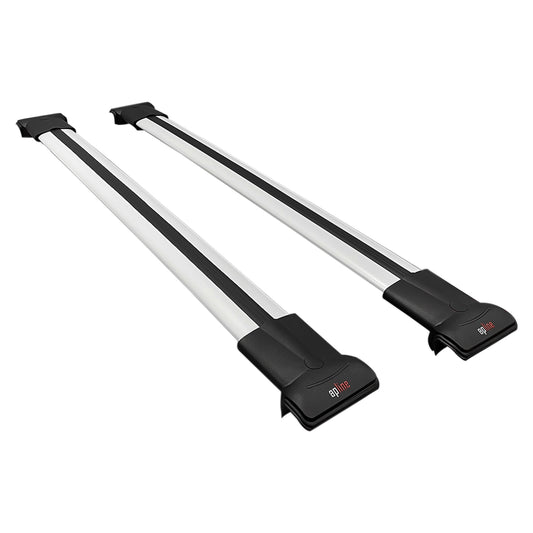 Compatible avec Renault Laguna (X56) 1996-200 FLY Model Barres de Toit Railing Porte-Bagages de Voiture Gris Aluminium 2 Barres