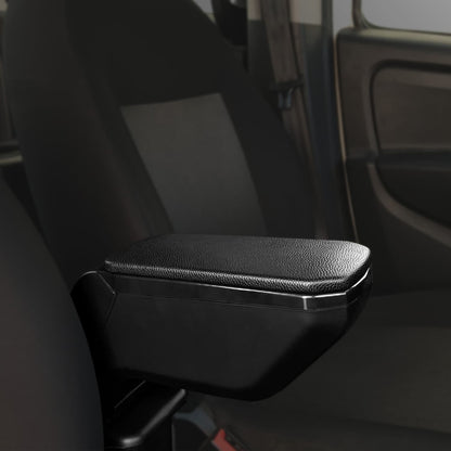 Armsteun compatibel met Renault Clio 4 2013-2020 Auto Middenconsole Kunstleer Zwart